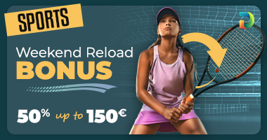 Weekend Reload Bonus 50% up to €150